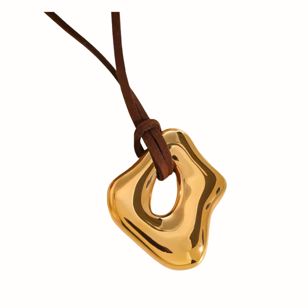 Sculptural Pendant Necklace - Image 3